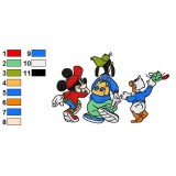 Mickey And Pals Embroidery 20